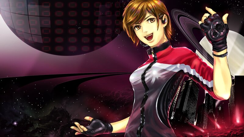 anime character in futuristic outfit