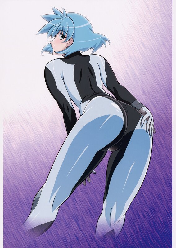 anime character in futuristic suit