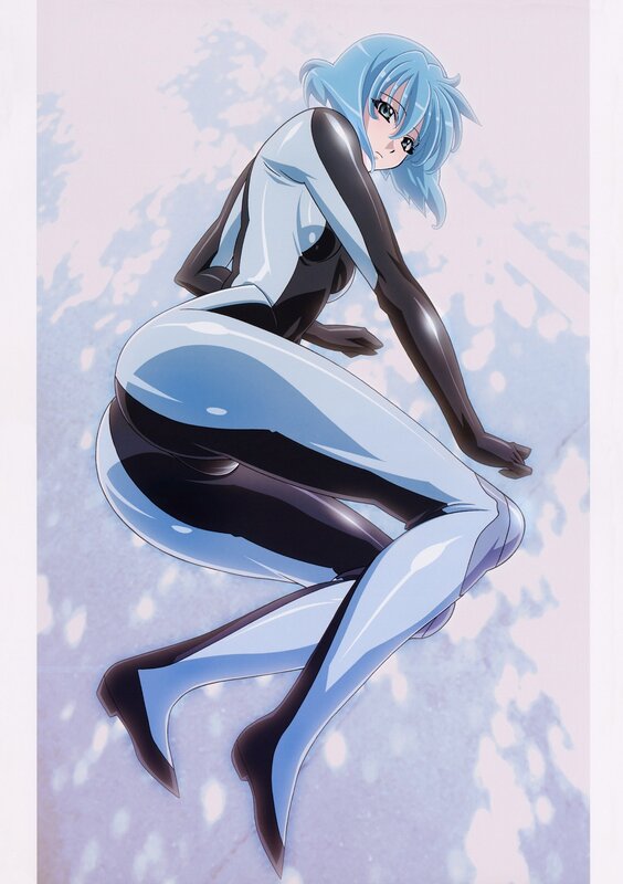 anime character in futuristic suit