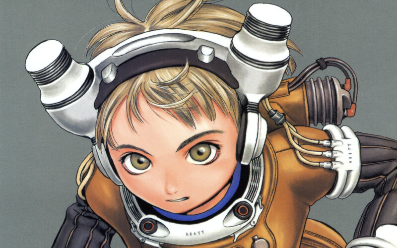 anime character in futuristic suit