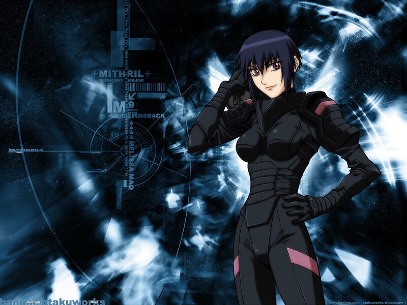 anime character in futuristic suit