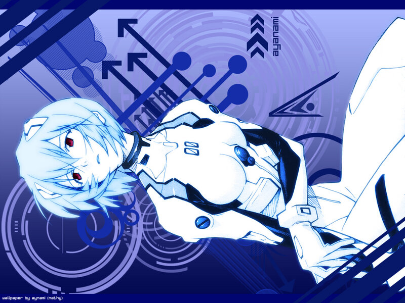 Anime character in futuristic suit