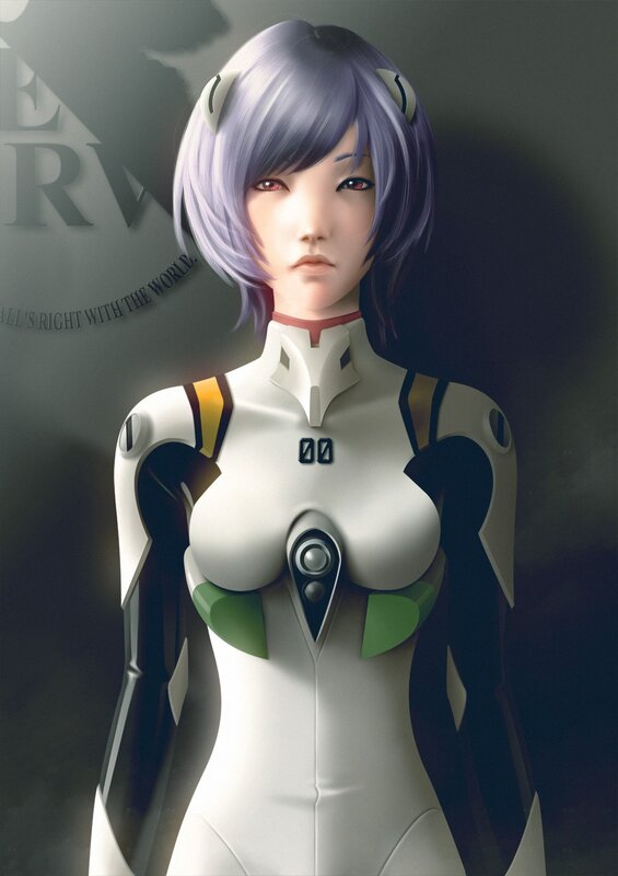 anime character in futuristic suit