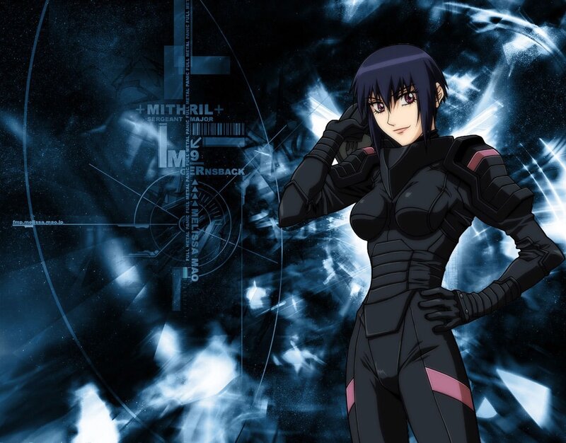 anime character in futuristic suit