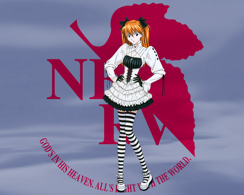 anime character in gothic dress