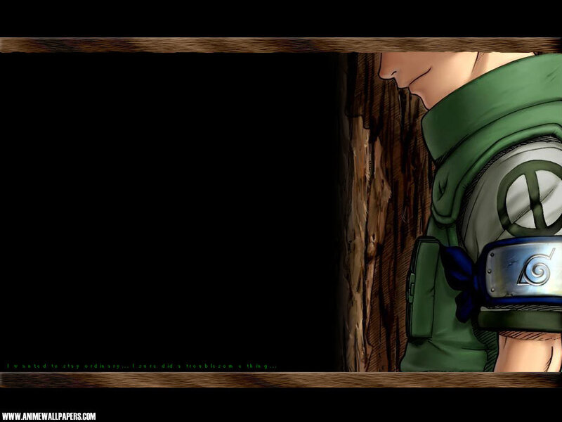 Anime Character in Green — Black