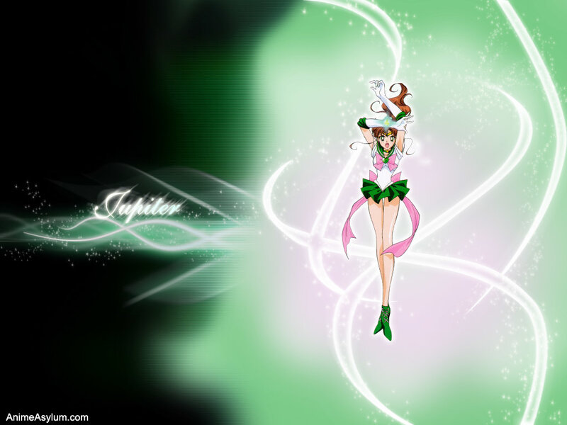 Anime Character in Green Costume