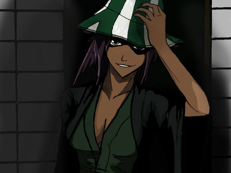 Anime Character in Green Hat — Dramatic