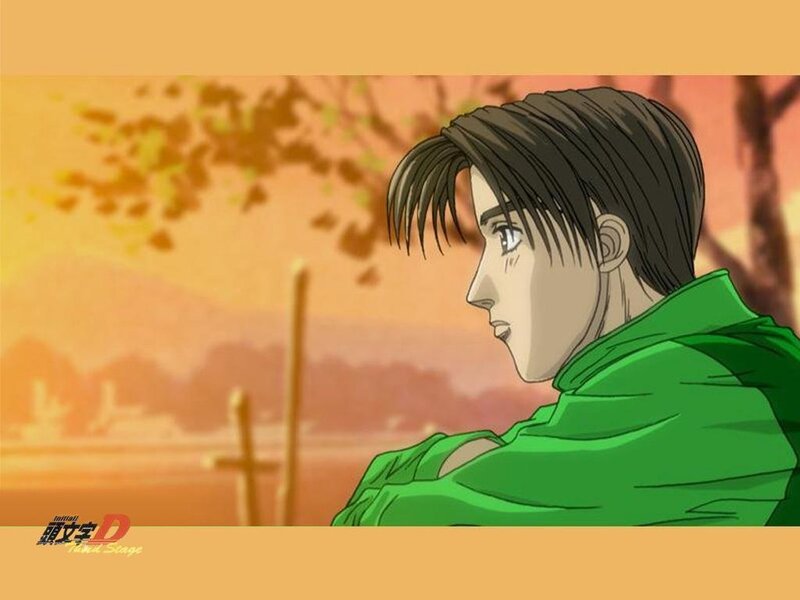 Anime Character in Green Jacket — Contemplative