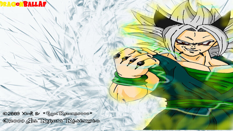 Anime Character in Green Outfit — Intense