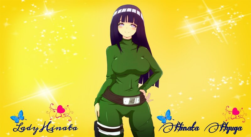 Anime Character in Green Outfit — Yellow