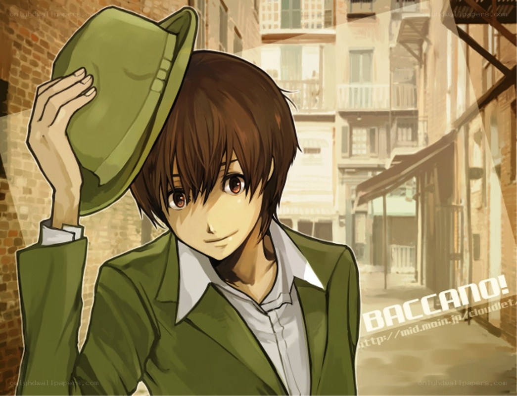 anime character in green suit