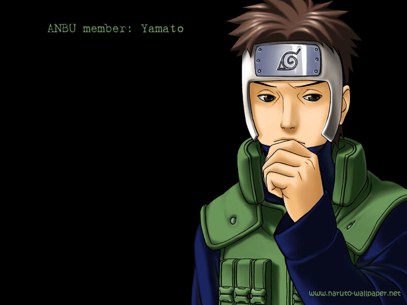 Anime Character in Green Vest — Black, Serious