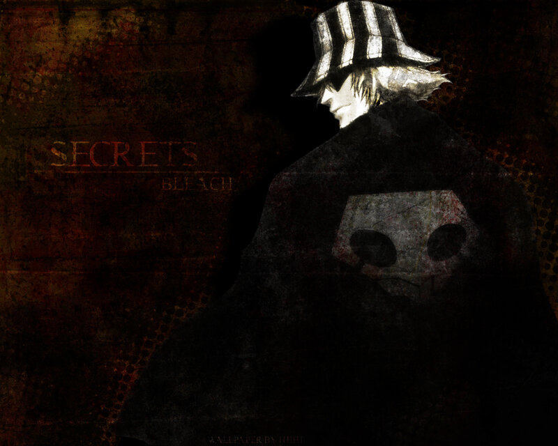 Anime Character in Hat — Black, Dark, Mysterious