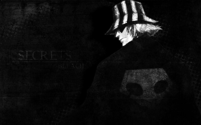 Anime Character in Hat — Black, Dark