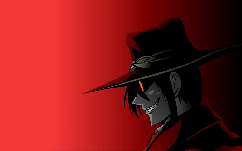 Anime Character in Hat — Red