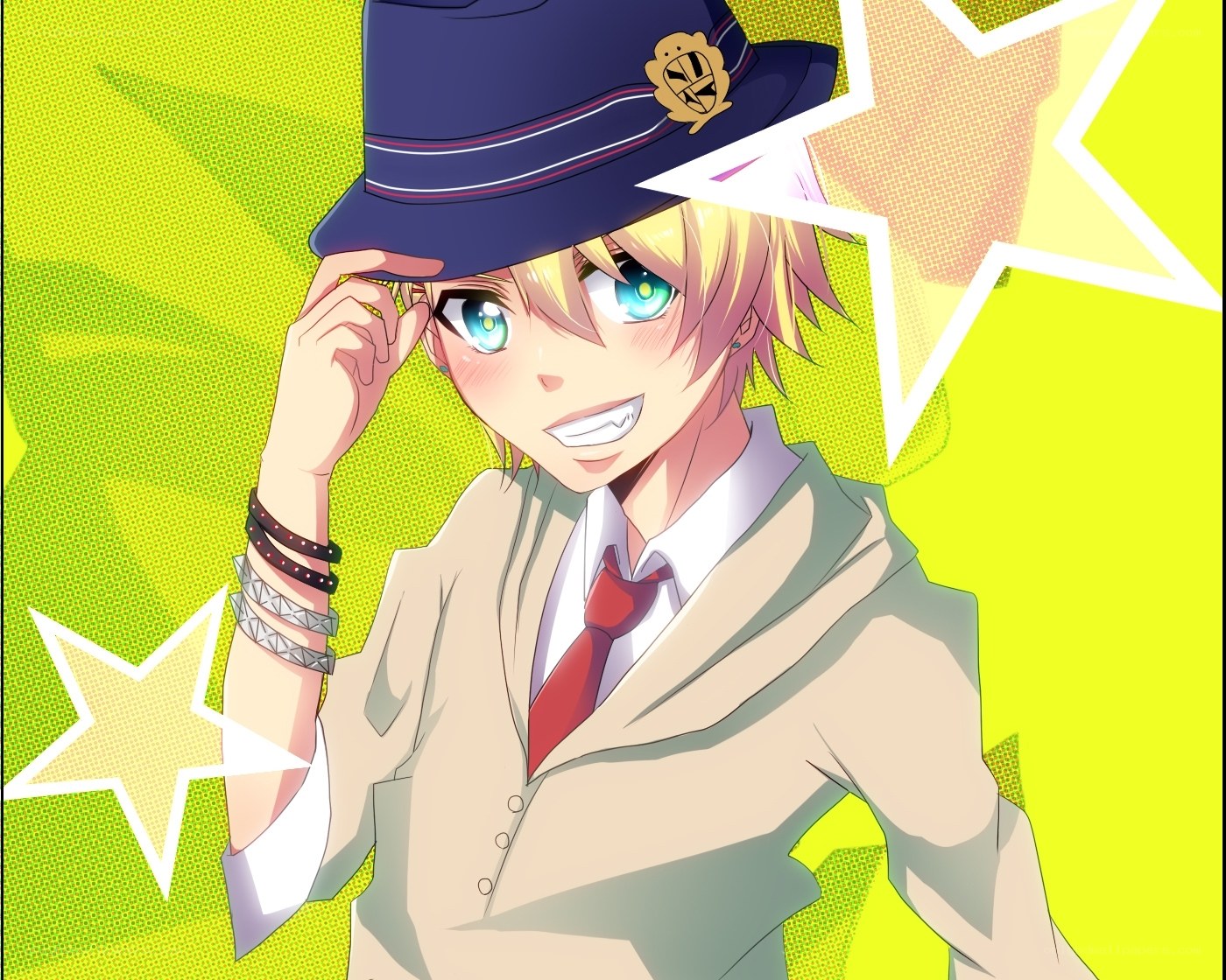 anime character in hat