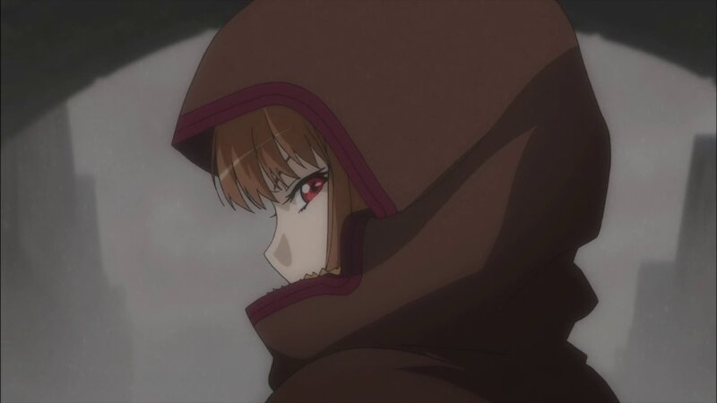 anime character in hood