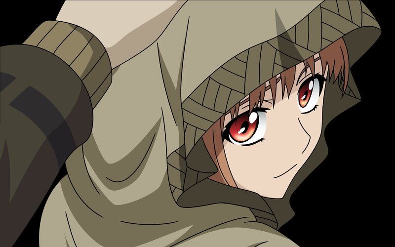 Anime Character in Hood — Beige