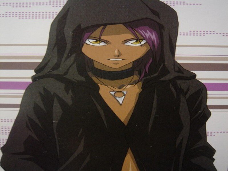 Anime Character in Hood — Black