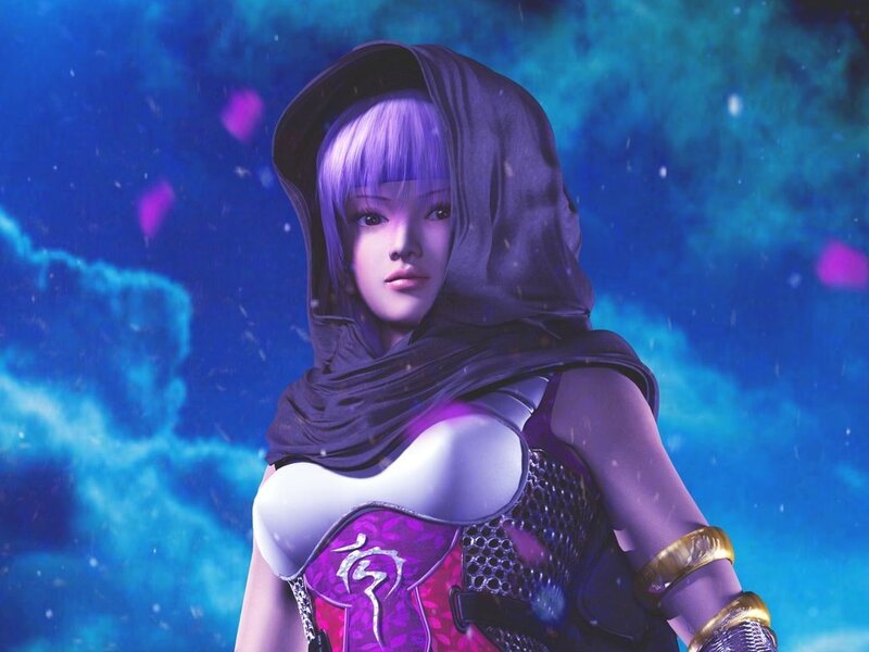 anime character in hooded outfit