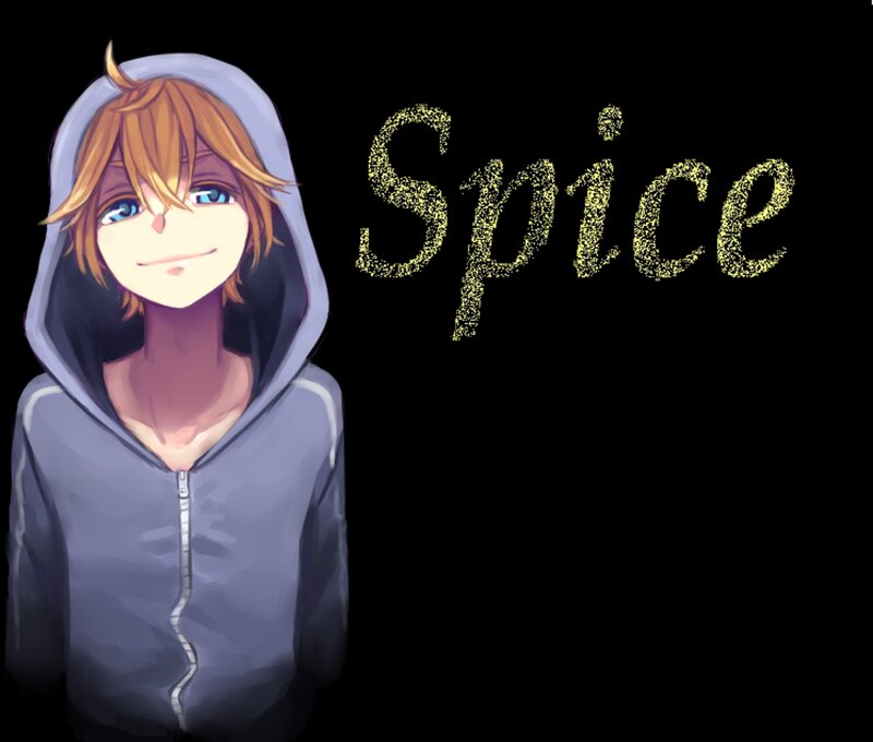 Anime Character in Hoodie — Black, Neutral