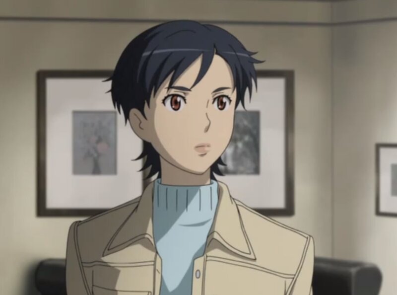 Anime Character in Jacket — Beige