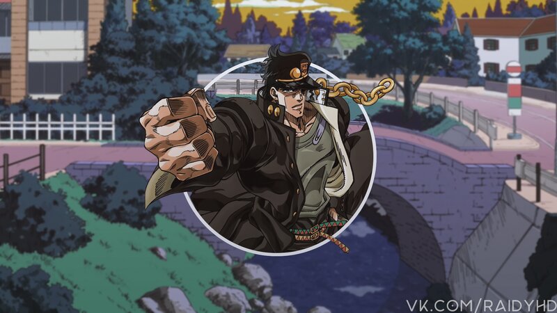 Anime Character in Jacket — Brown