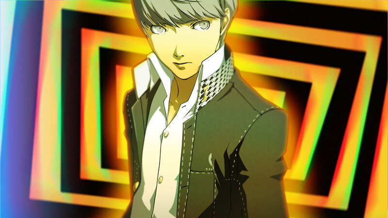 Anime Character in Jacket — Yellow, Dramatic