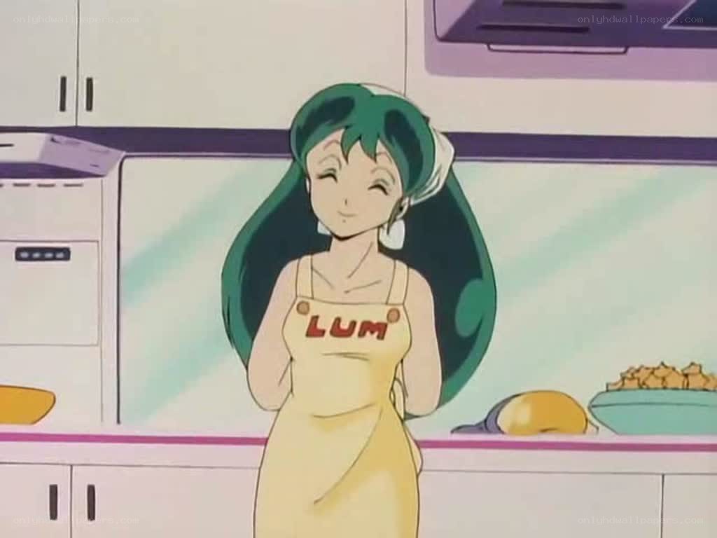 anime character in kitchen