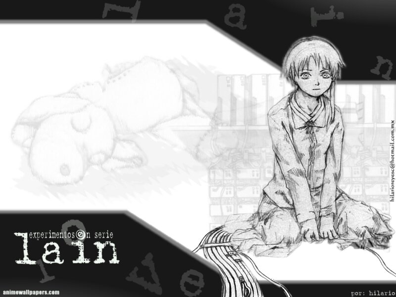 Anime character in lab setting