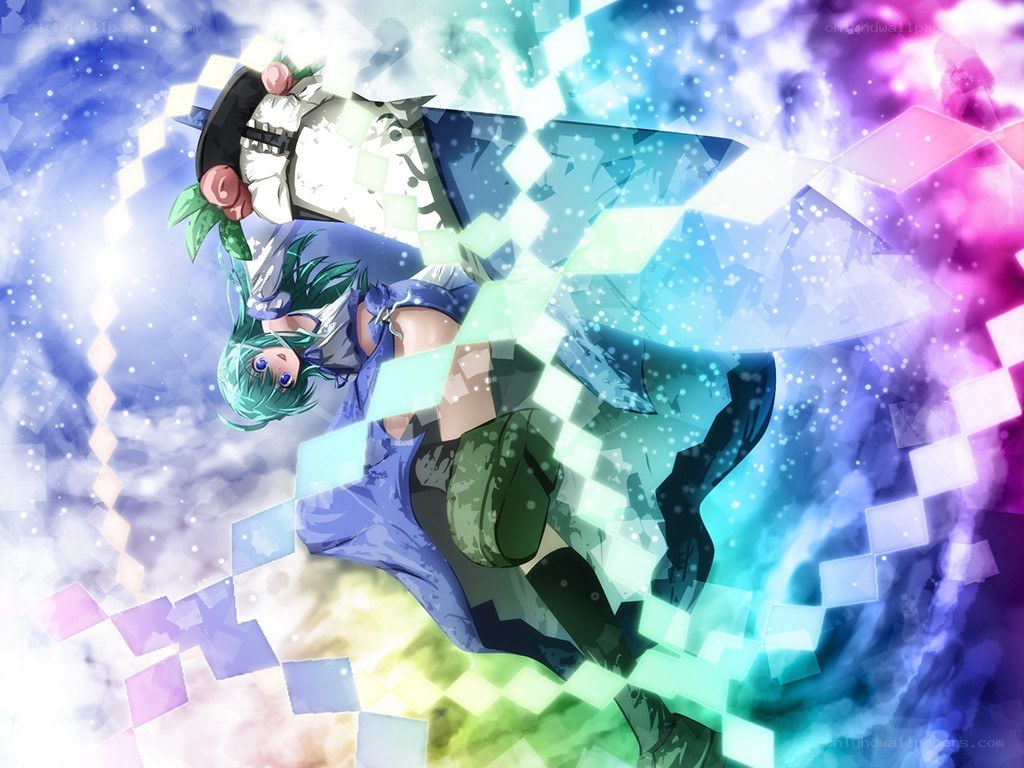 anime character in magical explosion