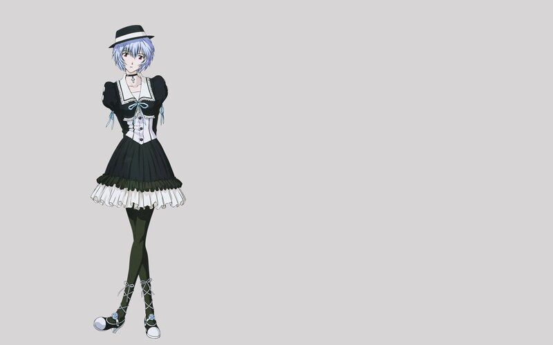 anime character in maid outfit
