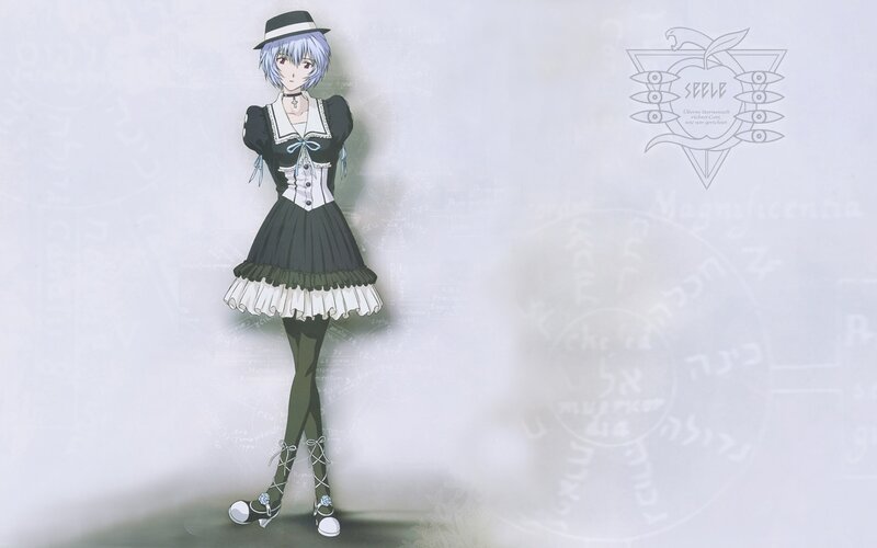 anime character in maid outfit