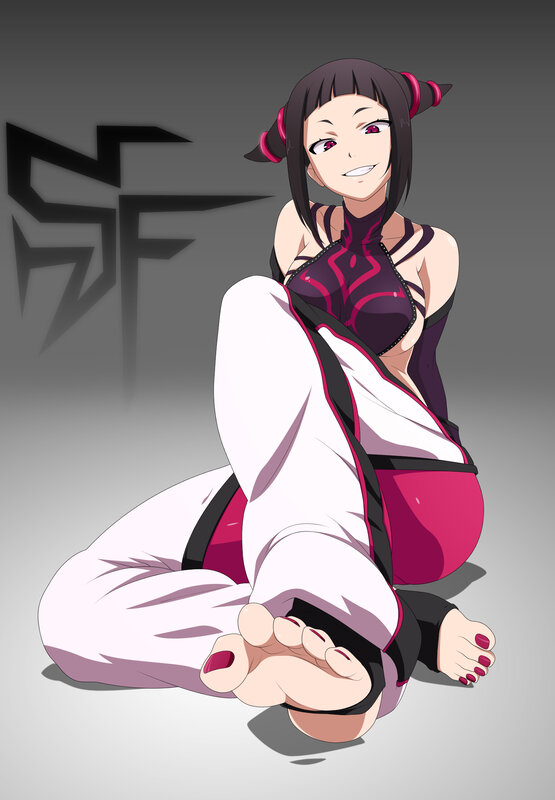 anime character in martial arts pose
