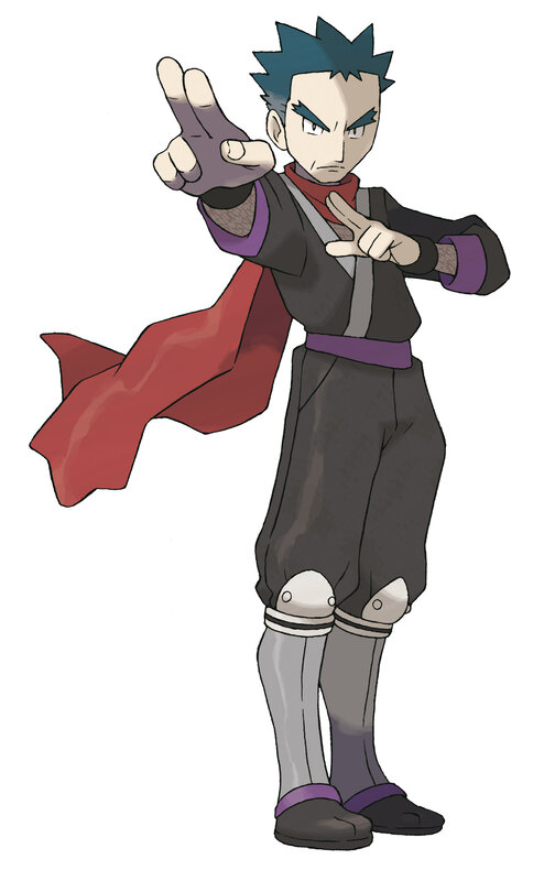 anime character in martial arts pose