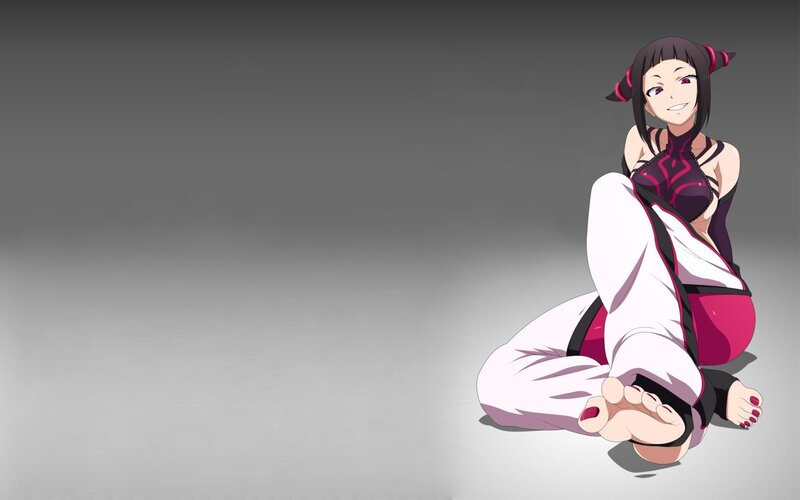 anime character in martial arts pose