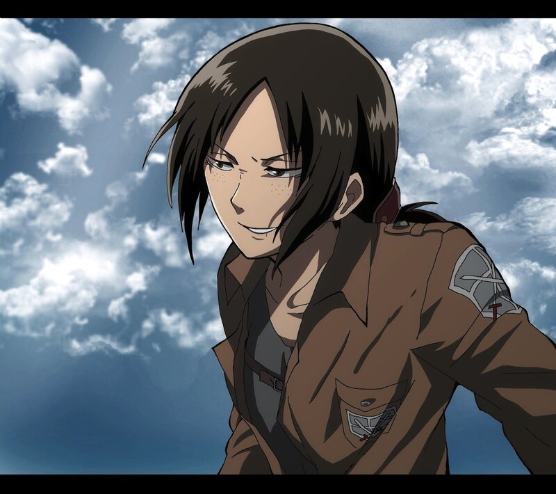anime character in military uniform