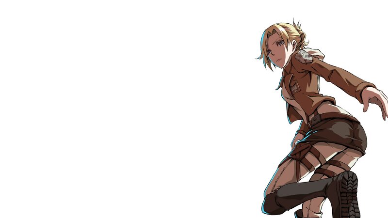anime character in military uniform