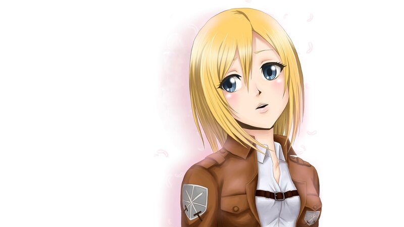 Anime character in military uniform
