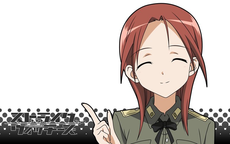 anime character in military uniform