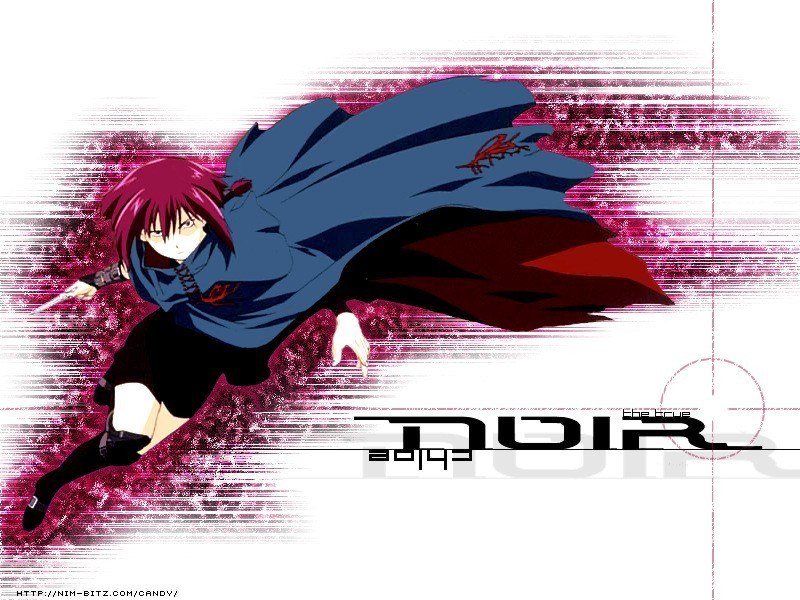 Anime character in motion