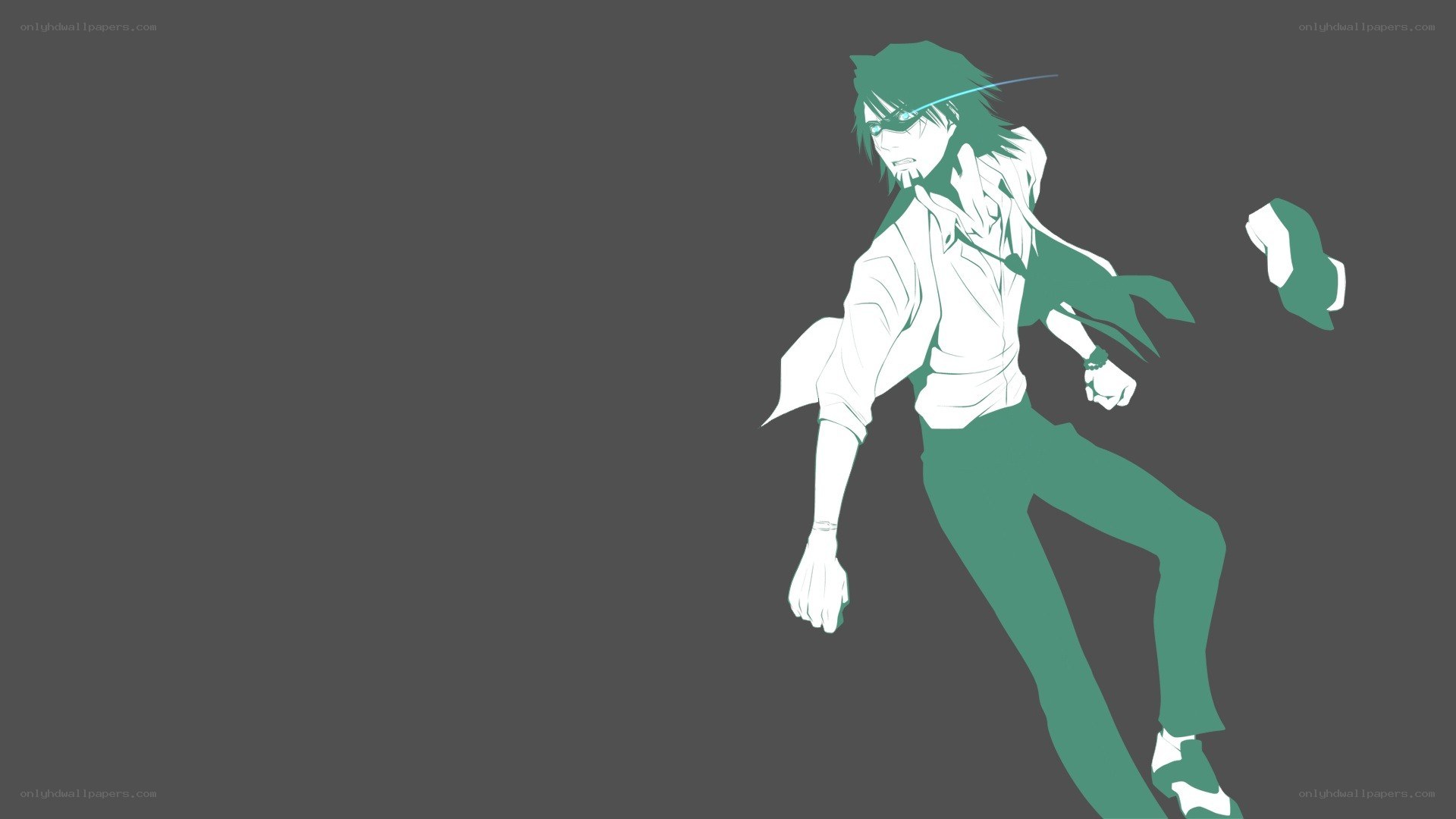 anime character in motion