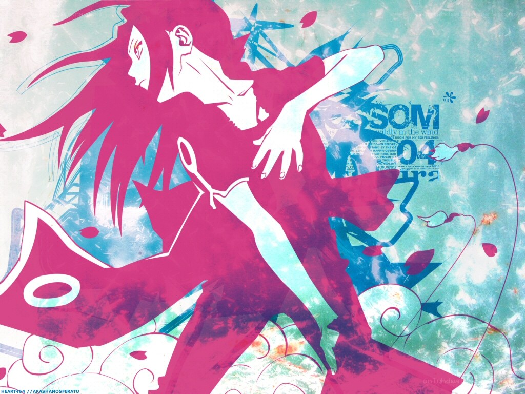 anime character in motion