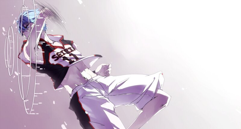 anime character in motion