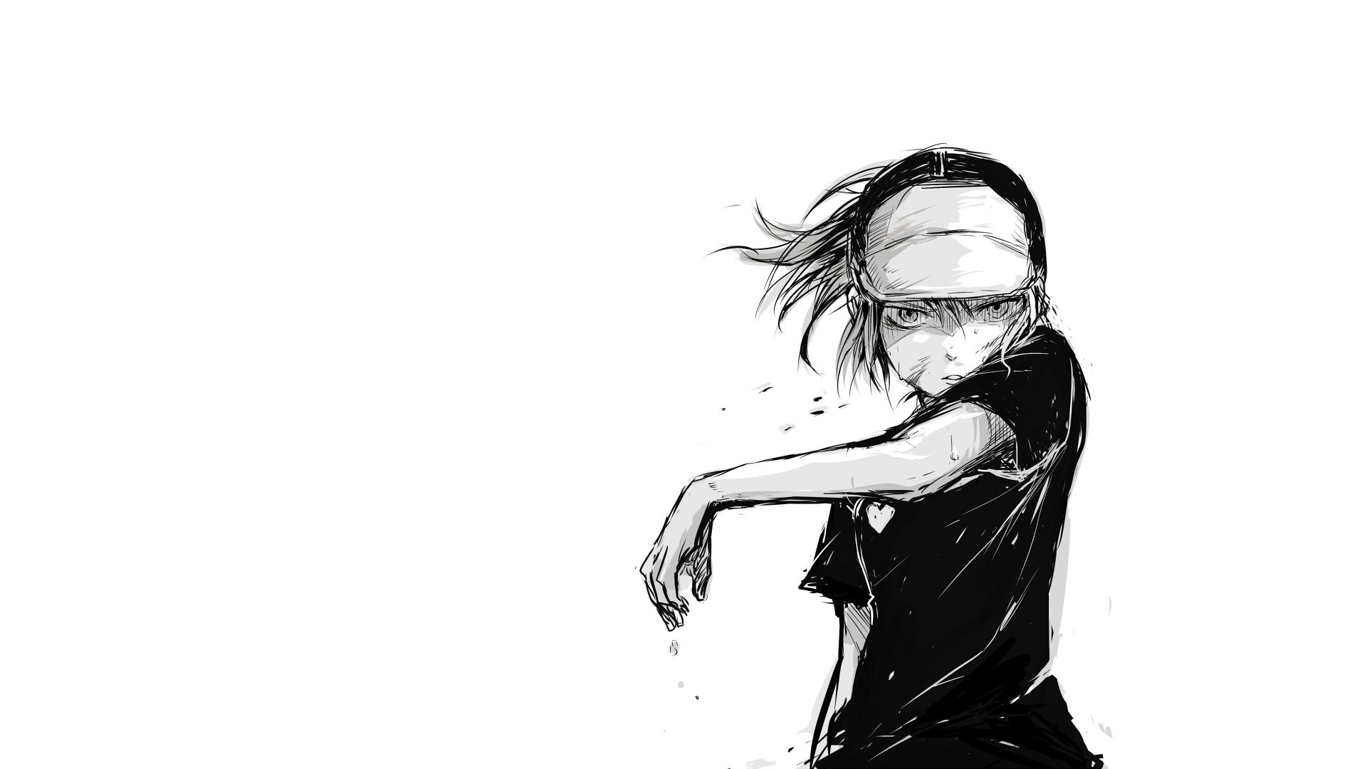 anime character in motion