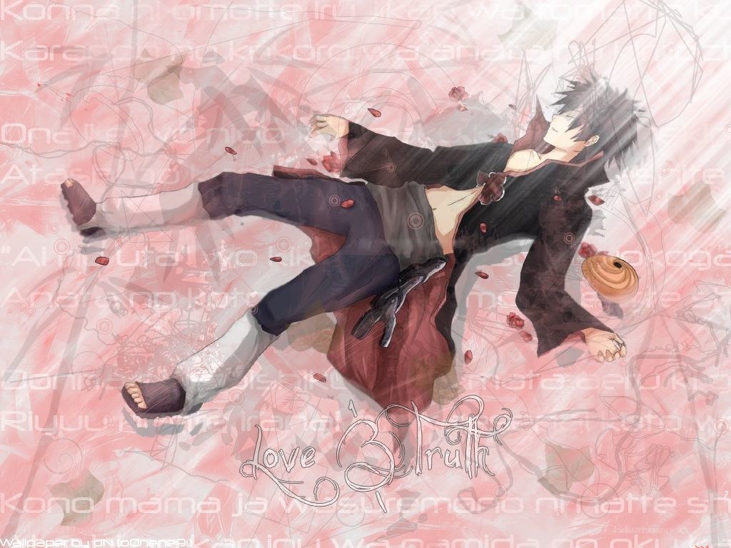Anime character in motion