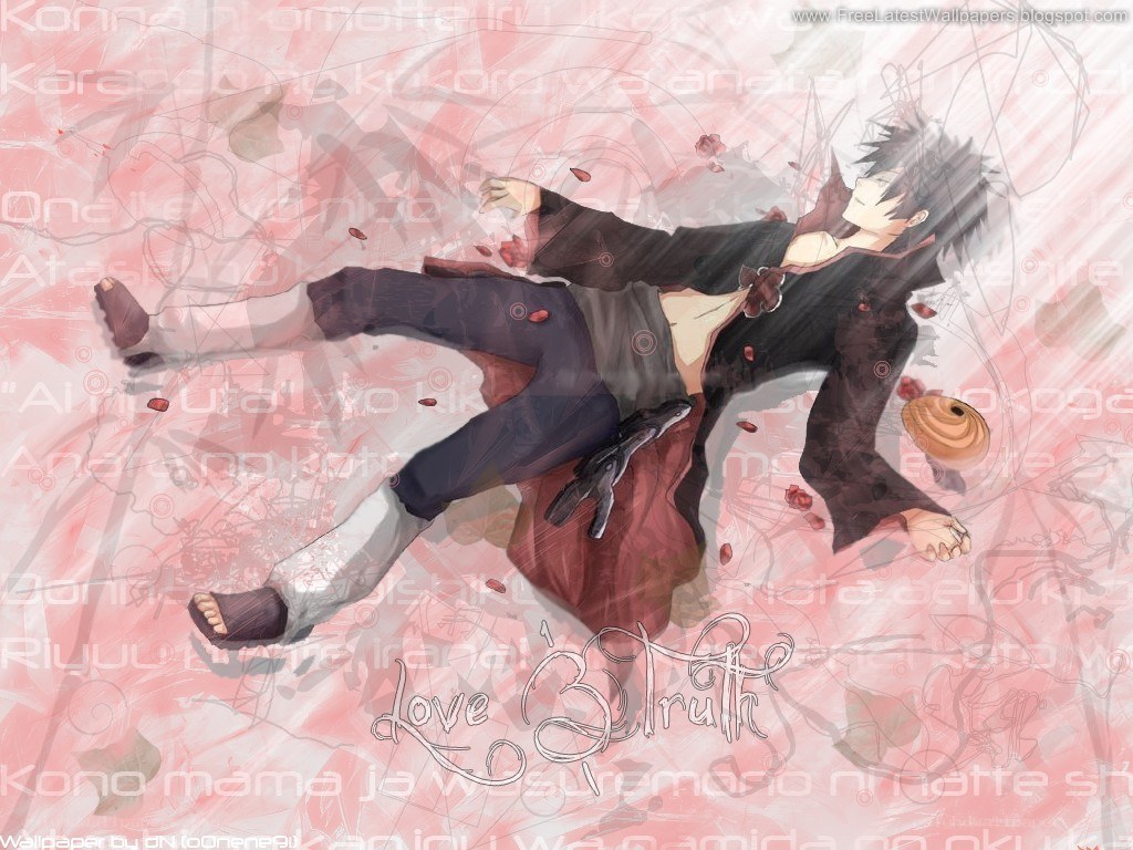 Anime character in motion