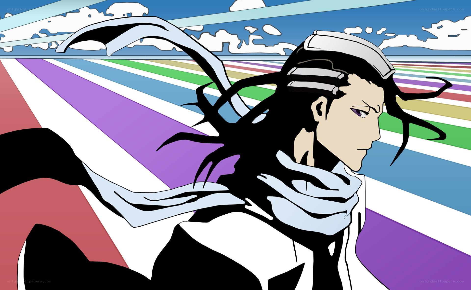 anime character in motion