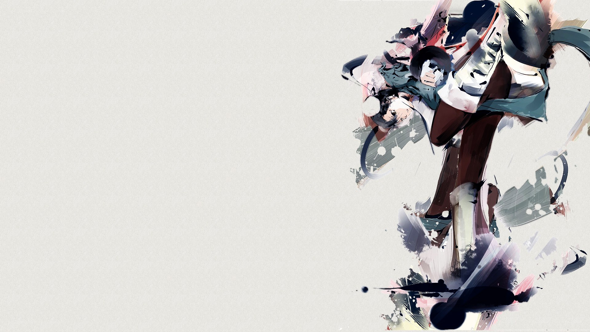 anime character in motion